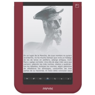 Papyre 62 Ebook Epd 6 Tactil   Wifi 15gb